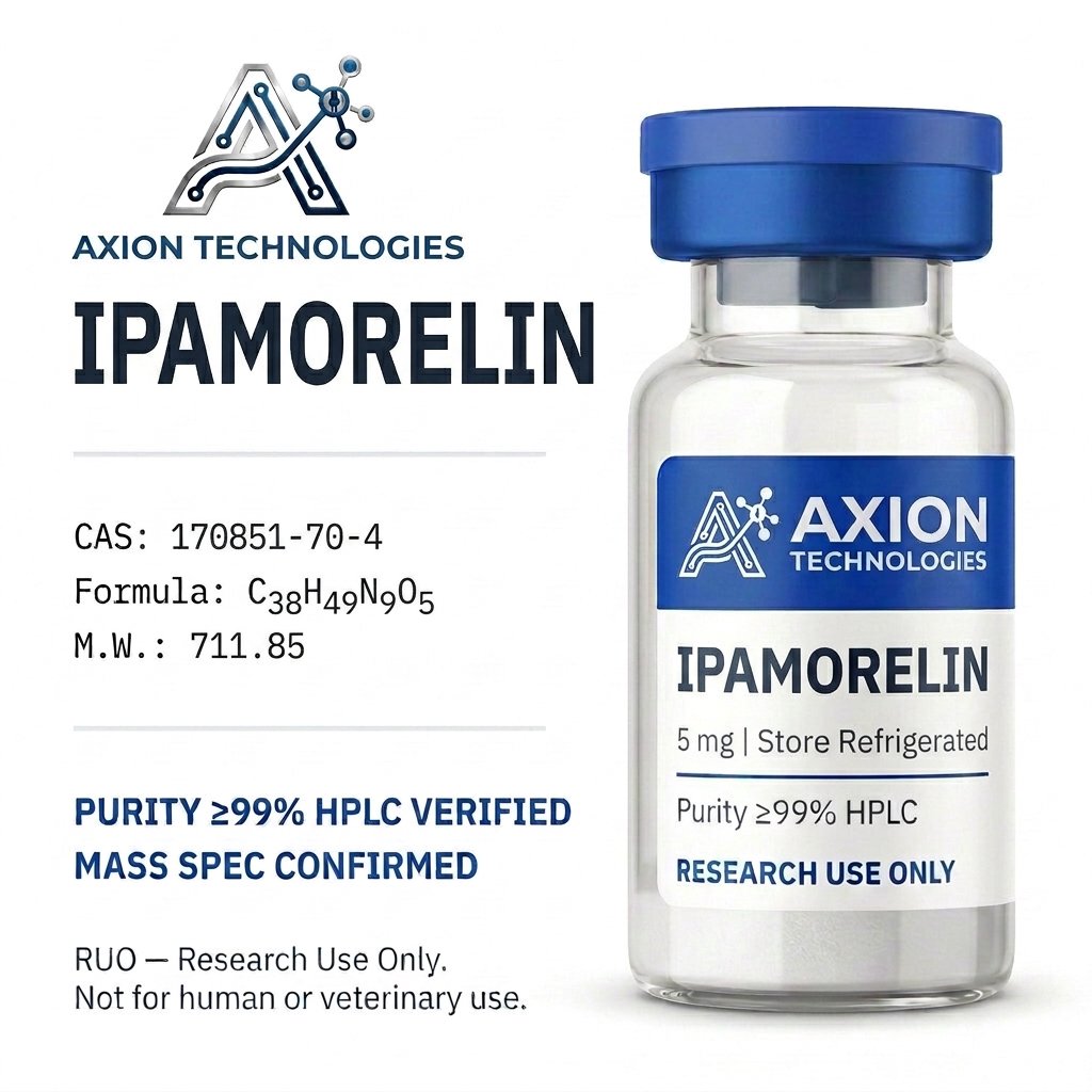 Ipamorelin Ipamorelin para pesquisa laboratorial - Axion Peptides