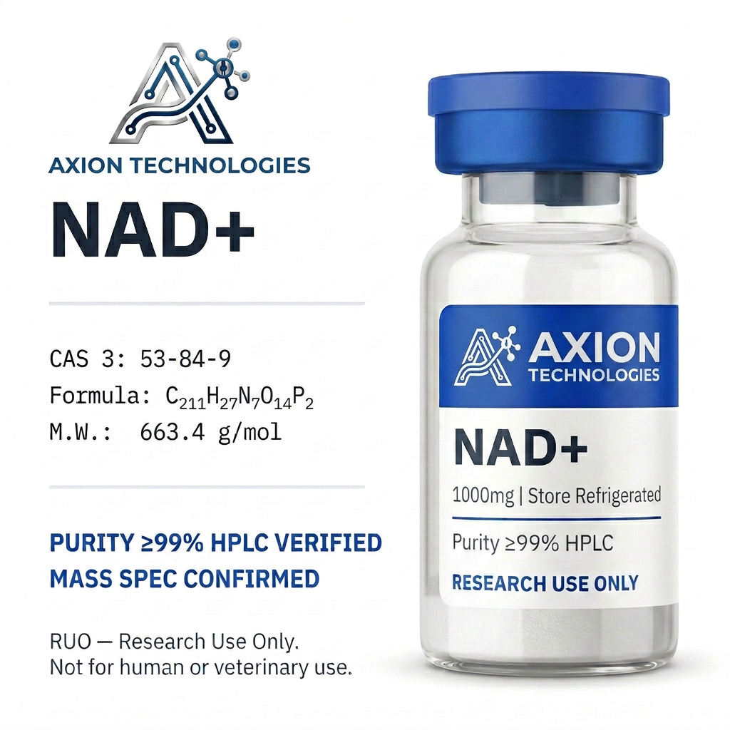 NAD+ NAD+ para pesquisa laboratorial - Axion Peptides