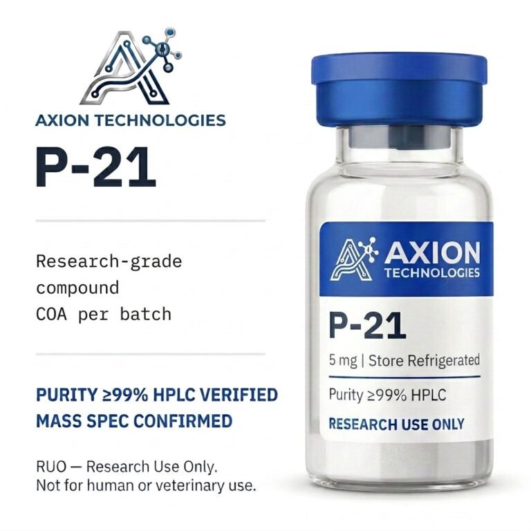 P-21 para pesquisa laboratorial - Axion Peptides