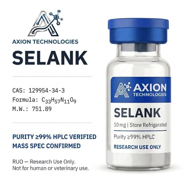 Selank para pesquisa laboratorial - Axion Peptides