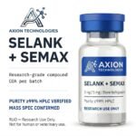Selank + Semax para pesquisa laboratorial - Axion Peptides