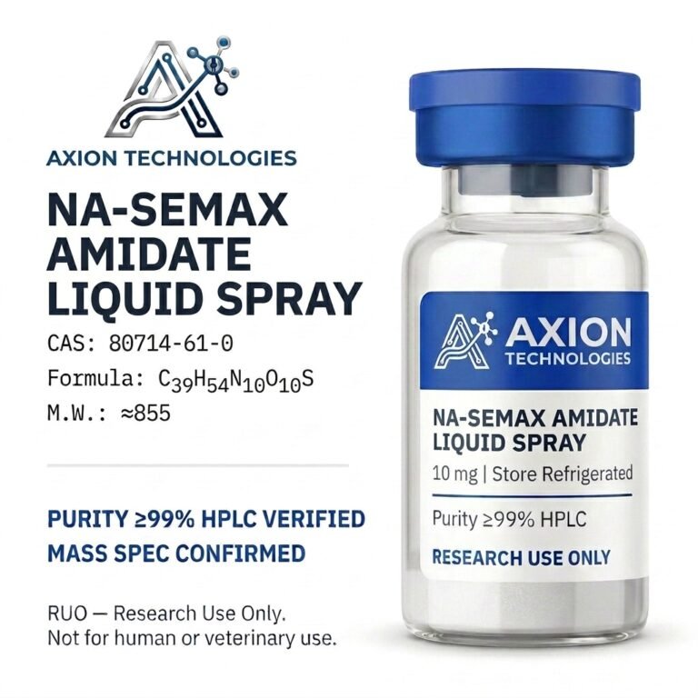 NA-Semax Amidato Spray Nasal para pesquisa laboratorial - Axion Peptides