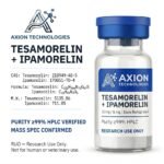 Tesamorelina + Ipamorelina para pesquisa laboratorial - Axion Peptides